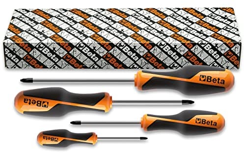 Beta 1262/S4 - Serie di 4 giravite per viti con impronta a croce Phillips (art. 1262)