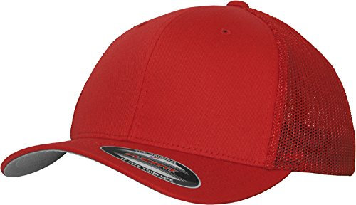 Flexfit Unisex Mesh Trucker Mütze, red, L/XL