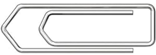 Essentials 45mm Jumbo Paperclip (Pack of 100)