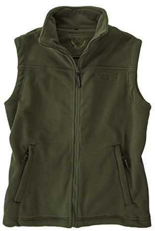 Hubertus Fleeceweste Oliv Übergröße, Größe:6XL