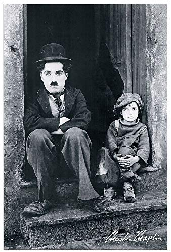Artopweb TW18497 Charlie Chaplin, Modern Times Dekorative Paneele, Multifarbiert, 60x90 Cm