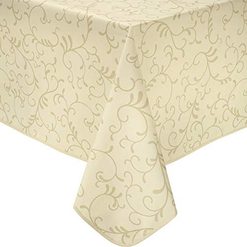 Erwin Müller Tischdecke Essen abwaschbar Natur Größe 130x250 cm