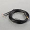 Cable de reparación de auriculares de 1,2 m, cable de audio para reparación de auriculares, cable de mantenimiento de auriculares de repuesto sin micrófono (1,2 m, negro)