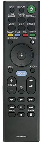 ALLIMITY RMT-AH111U Control Remoto reemplazado por Sony Sound Bar HT-RT5 HT-ST9 SA-RT5 SA-ST9