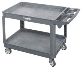 Fervi Carrello A 2 Vasche Polipropilene