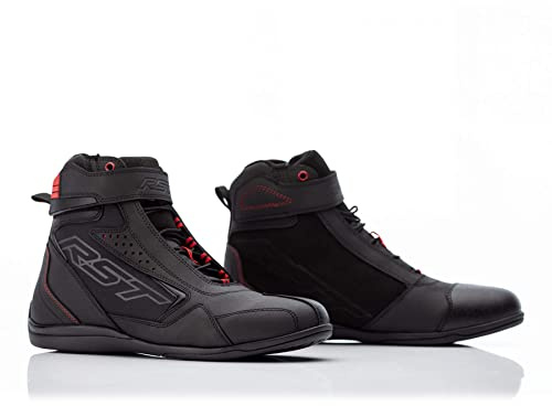 RST Frontier Motorradschuhe (Black/Red,43)