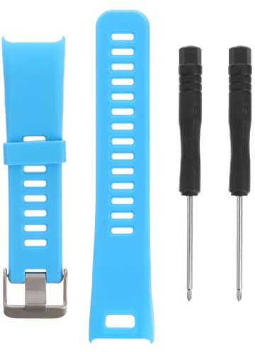 iplusmile Silikon Uhrarmband Uhrarmband Ersatz Schnell Lösungsband Kompatibel für Vivosmart Hr (Himmelblau)
