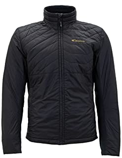 Carinthia G-Loft Ultra Jacket 2.0 Midlayer Winddichte Übergangsjacke Ultra-Leicht Atmungsaktiv Kleines Packmaß mit vielen Taschen (Black, L)