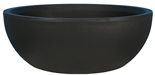 Riviera Granit Coupe, 40cm Diamètre, Noir