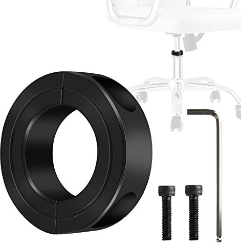 Minewill Fix Sinking Office Chair-Chair Saver Kit (Stainless Steel Shaft,Wrench and nut),Office Chair Gas Lift Cylinder Holder,Saver for Stop Sinking Without Cylinder Replacement, No Tools Required