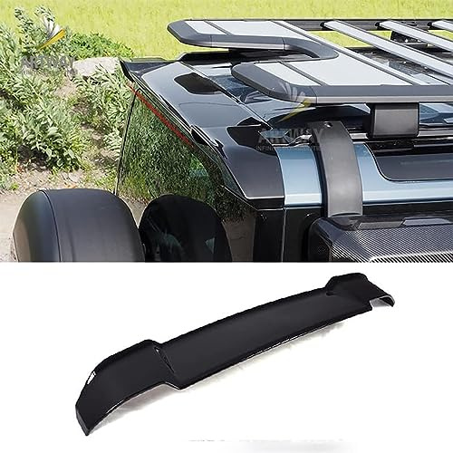WAIKUB Spoiler Posteriore Auto per Land Rover Defender 90 110 2019-2023, ABS Nero, Verniciatura a Polvere, Autoadesivo