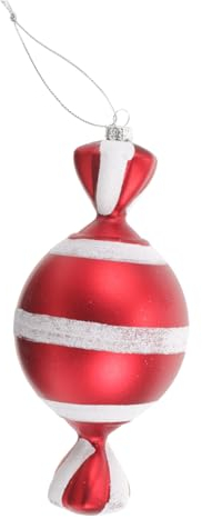 Warmhm Weihnachtsbaum Süßigkeiten Ornamente Vergoldet Hängen Wirbel Dekorationen für Party