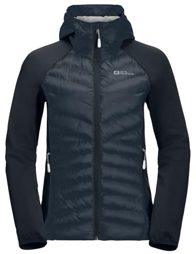 Jack Wolfskin Damen Routeburn Pro Hybrid W Softshelljacke, Graphite/Cool Grey, L EU