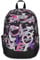 Seven Mochila Escolar Advanced, Negro Fucsia, Draft Heart, Mochila Doble Compartimento con Bolsillo para PC o Tableta, Bolsillo Porta Botella y Organizador, Mochila Escolar Media y Superior, niña,