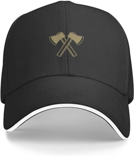 Baseballkappe Hip Hop Sonnenhut Axt xte Holzfüller Forstwirt Baseball Cap Golf Golf Hut Mann Hüte Geburtstagsgeschenk für Männer Frauen