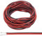 sourcing map 18 Gauge Wire 2 Conductor Electrical Wire 65.6FT Red Black Cable Tinned Copper/Flexible/Silicone Stranded Cord for LED Strip Lamps Lighting Automotive