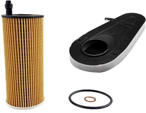 1 Stück Auto-Luftfilter/Fit for BMW 5/7 Serie F01 F02 F07 F10 F11 & 1 Stück for BMW F10 F25 F30 F31 328D X3 Ölfilter-Kit Auto-Luftfilter