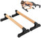 Parallettes calisthenics Holz Rutschfeste Liegestützgriffe, Premium Turnen und Calisthenics Equipment, Bounabay Dip Bar Krafttraining, Handstand Barren, Push up bar (schwarz, M)