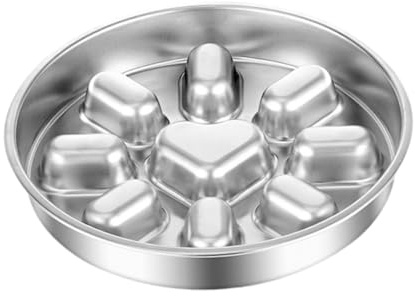 Sharplace Ciotola per Cani a Alimentazione, Ciotola Cane Slow Feeder, Mangiatoia Anti Ingozzamento in Acciaio Inox Adatta per Cani di Piccola E Media Taglia E Gatti, Diametro 23 Cm