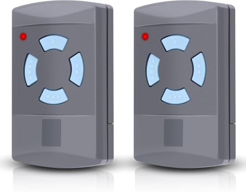 868,3 MHz Garagentoröffner Fernbedienung für Hörmann Handsender HSM4-868, 2 Stück, 4 Kanäle komlatible mit Hörmann HSM4-868, HSE2-868, HS4-868 für SupraMatic, ProMatic, RotaMatic, LineaMatic