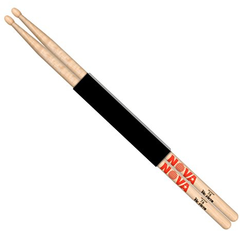 Vic Firth - Bacchette per Batteria NOVA® - Hickory Americano - N7A - Punta di Legno