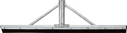 Idealspaten Sieger Alu-Gummiwischer, Silber, 60 cm 34 mm