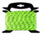 Fosfo Cord FOSFO1V Corde polypropylène phosphorescente 35 kg D 4,8 mm L 15 m Vert