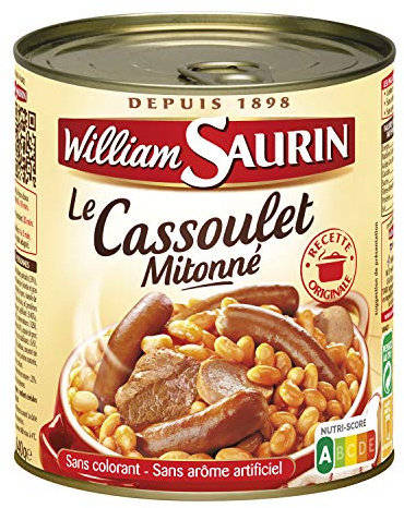 William Saurin Cassoulet Boite 840 g net