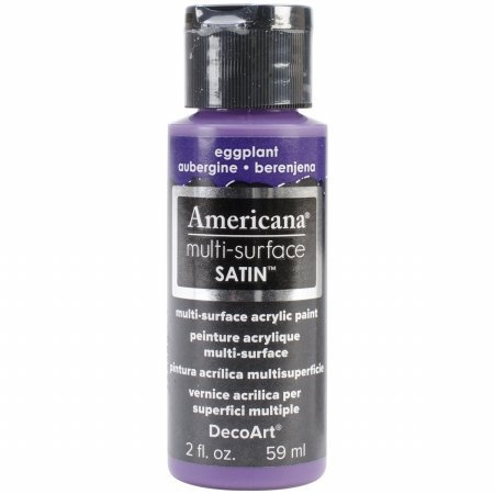 Deco Art DA5-30-32 Americana Multi-Surface Satin Acrylic Paint 2oz-Eggplant by DecoArt
