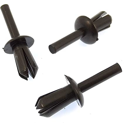 10x 5mm Plastik Clips Nieten Für Verzierungen, Radhausschale/Verkleidung (51-16-1-881-149, 51161881149, 51160154946, 51-16-0-154-946)
