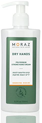 Herbal Natural Hand Cream by Moraz | 8,5 oz | Schnelle absorbierung | schützt Ihre Haut von Trockenheit und Risse.