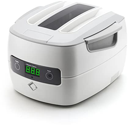 LifeBasis 1400ml Professionelles Ultraschallreinigungsgerät mit Touchscreen & 5 Zeiteinstellung 60W Ultraschallbad mit Korb Ultraschall Reinigungsgerät für Schmuck Brille Tintenpatronen Werkzeugteile