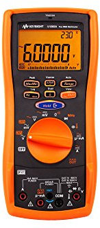 KEYSIGHT U1282A Handheld Digital Multimeter, 4.5 digit, up to 800 hours battery life
