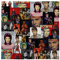 groß warm Sofa Fleece Überwurf David Bowie Montage Farbe weich Bett Decke Sessel