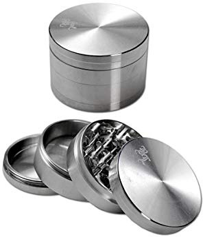 Black leaf Edelstahl-Grinder (Black Leaf Edelstahl-Grinder 4-teilig Ø 59mm)