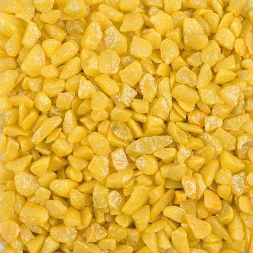 Fuchs seit 1895 Dekosteine Farbsteine Dekogranulat 5-8mm 1000g in versch. Farben, Farbe:gelb