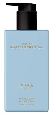 Vicky Martín Berrocal Aire Body Lotion 240ml – Leche Corporal Hidratante con Cítricos, Manzana Verde y Almizcle