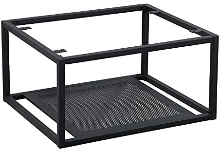 MOB-IN Structure métallique Noir Mat à Suspendre - pour Plan de Toilette - 60 cm Will