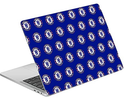 Head Case Designs Officially Licensed Chelsea Football Club Logo Pattern Art Vinyl Sticker Skin Decal Cover Compatible With MacBook Pro 13.3 A1708