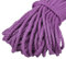 Uiopa Spago Juta 5mm x 10m, Spago Grosso Naturale Corda Canapa Colorato, 3 Fili Corda Iuta per Tiragraffi per Gatto, Artigianato Fai-da-Te, Giardinaggio, Decorazione Domestica (Viola Chiaro)