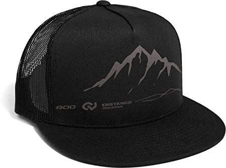 DEPARTED Herren Mesh Trucker Hat mit Print/Motiv - Snapback Cap - No. 118, Black