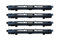 4 x Dachträger Abdeckleiste für Opel Astra H Vauxhall 5187914
