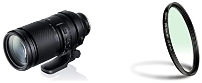 Tamron A057 150-500mm F/5-6.7 Di III VC VXD, Objektiv für Sony E-Mount & Walimex Pro UV-Filter Slim MC 82 mm (inkl. Schutzhülle)