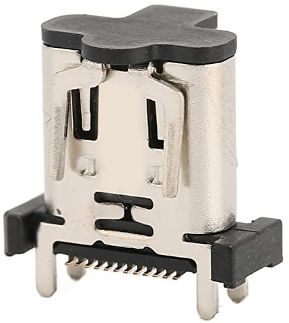 Sxhlseller Ladebuchse für Spielekonsole, Controller-Buchse Ersetzen, USB-Ladebuchse Vom Typ C für PS5, mit Aufbewahrungsbox für PS5-Spielekonsole