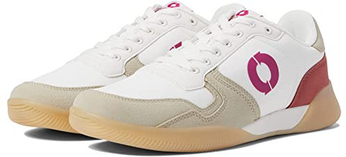 ECOALF - Zapatillas Mujer Lenalf, de Nylon Reciclado, Vintage, Veganas, Sneakers, Zapatillas Unisex, con Cordones, Talla 36, Color Fucsia
