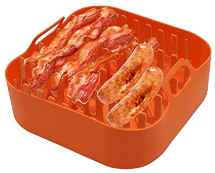 Airfryer Kochregal | Bacon Maker Mikrowelle Speiseschüssel - Airfryer Zubehör Maker für Wurst, Pizzabrötchen, Taquitos Delr