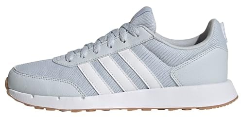 adidas Women's Run 50s Shoes, Halo Blue/Cloud White/Gum, 5 UK