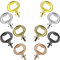 Nudiuhis 10 Pieces Bottle Opener Inserts Kit Bottle Opener Hardware Insert Beer Opener for Wedding DIY Craft Wood Turning Project