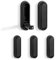 SARIHOSY Black Brass Wall Hooks, 5-Pack Antique Black Coat Hooks for Hanging Coats, Scarves, and Towels in Entryways, Hallways, Bathrooms, Bedrooms