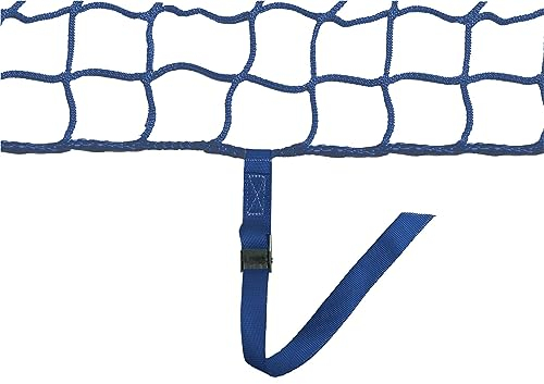 Seitenschutznetz 2x10m – 2x5m DIN Dachdeckerfangnetz mit angenähten GSV Größe/Farbe 2 x 5 m, mit GSV, Farbe: blau